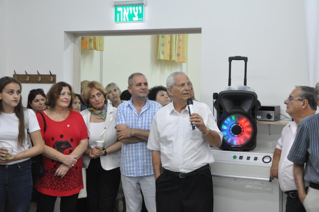 חנוכת אולם שיקום במרפאה למחלות ריאה