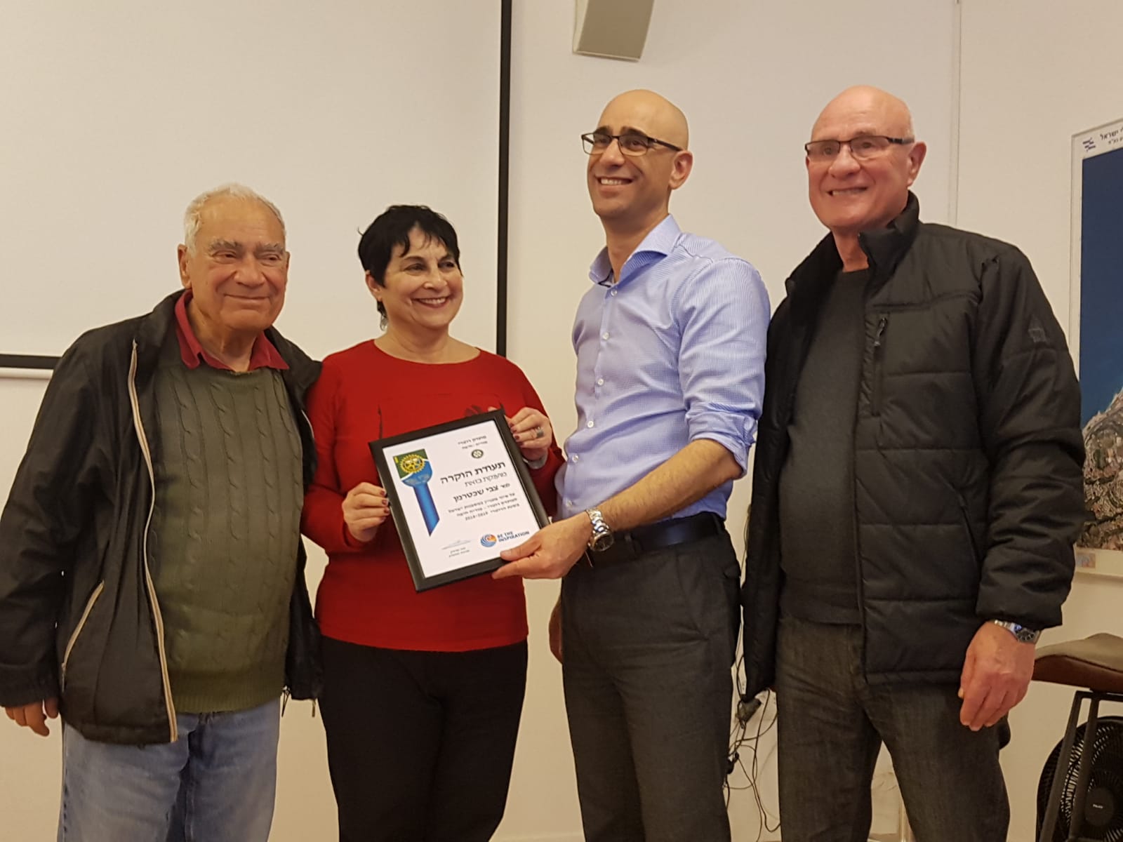 סיור מקצועי בנמל מספנות ישראל