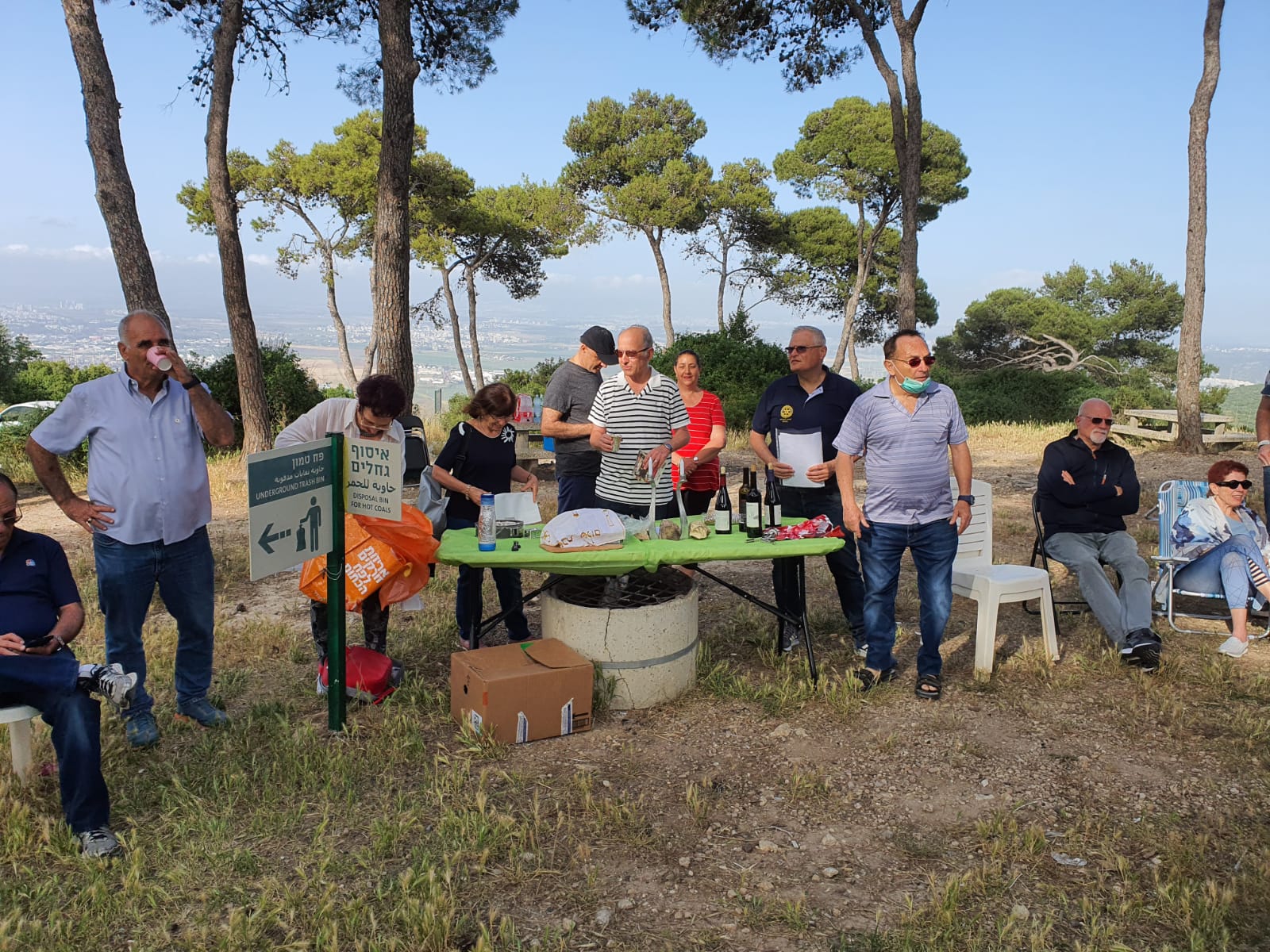 קבלת שבת בחורשת הארבעים